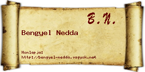 Bengyel Nedda névjegykártya